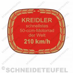 Kreidler Weltmeisteraufkleber