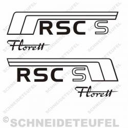 Kreidler Seitenaufkleber Florett RSC S Set