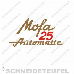 Hercules Mofa 25 Tankaufkleber