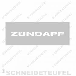 Zündapp Sitzbankschablone 190 x 15