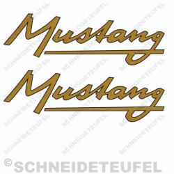 Kreidler Mustang Schriftzug Set