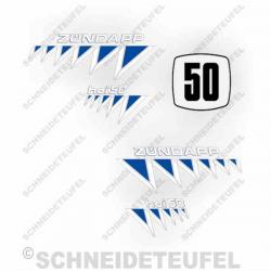 Zündapp Hai 50 Set Blau
