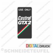 Castrol GTX2 Aufkleber