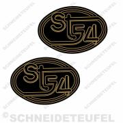 Malanca ST54 Tankaufkleber gold