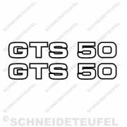 Zündapp GTS 50 Schriftzug