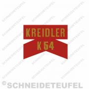 Kreidler K54 Schutzblechaufkleber