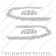 KTM 50 Cross Tankaufkleber