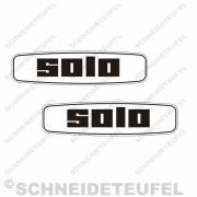 Solo Tankaufkleber