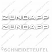 Zündapp KS 125 Sport Tankbeschriftung