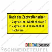 Zapfwellenarbeit
