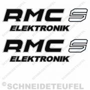 Kreidler Seitenaufkleber RMC S s/w Elektronik Set