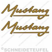 Kreidler Mustang Schriftzug Set